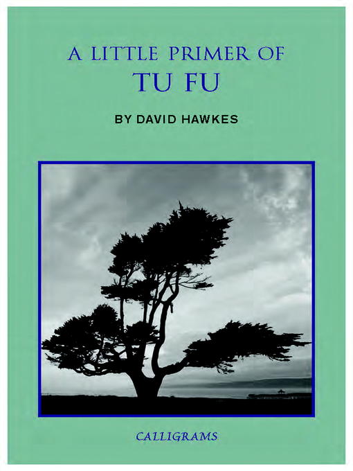 Title details for A Little Primer of Tu Fu by David Hawkes - Wait list